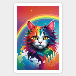 Cat lover's delight Sticker